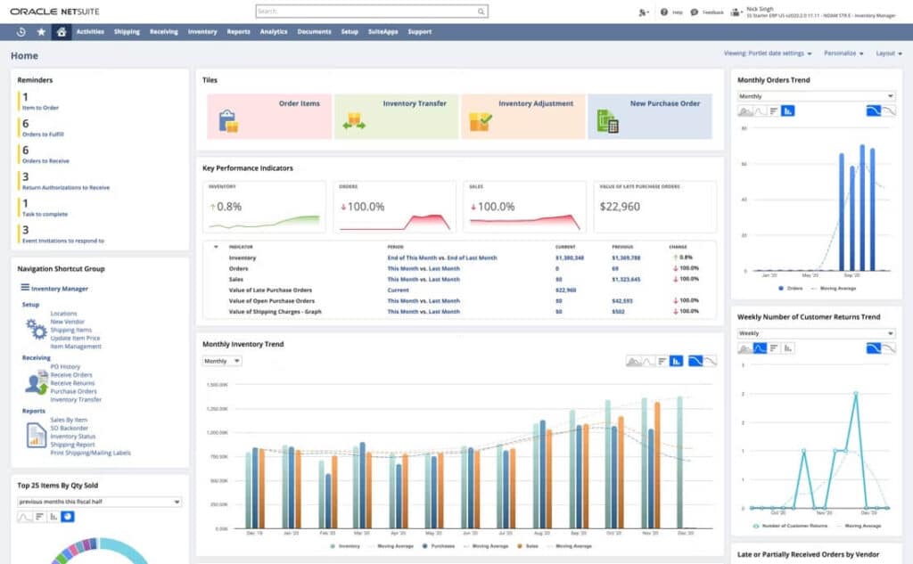 10 best - 2 Netsuite WMS